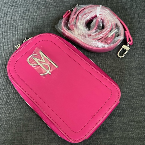 NWOT STEVE MADDEN PHONE WALLET CROSSBODY BAG CREDIT CARD CASE - Picture 1 of 6